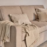 Hugo 3 Seater Sofa Bed - Warm Taupe - Laura James 