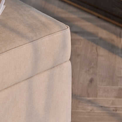 Hugo 3 Seater Sofa Bed - Warm Taupe - Laura James 