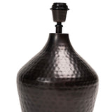 Hale Black Bronze Metal Lamp Base - Laura James