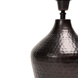 Hale Black Bronze Metal Lamp Base - Laura James