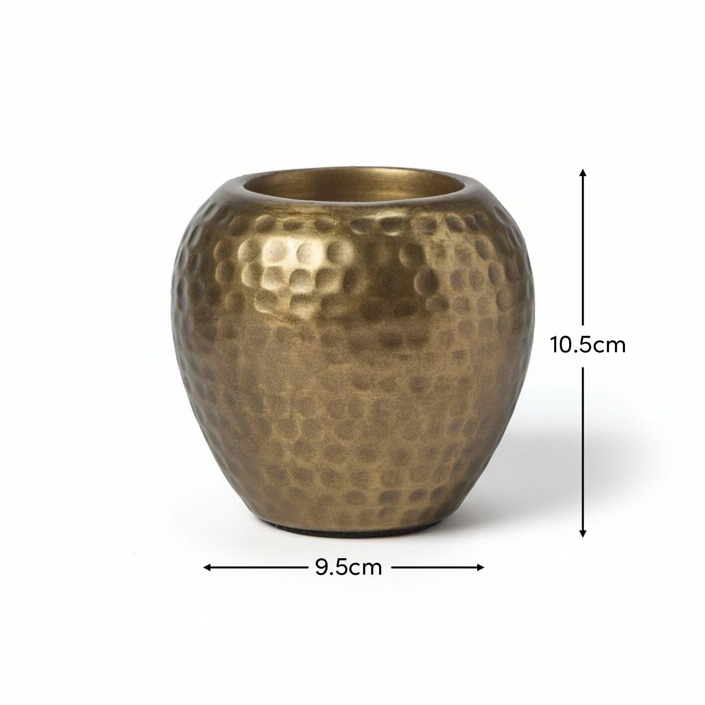 Hale Metal Candle Holder - Gold - Laura James 