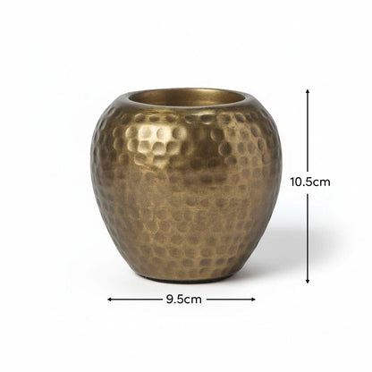 Hale Metal Candle Holder - Gold - Laura James 