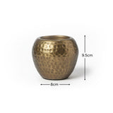 Hale Metal Candle Holder - Gold - Laura James 