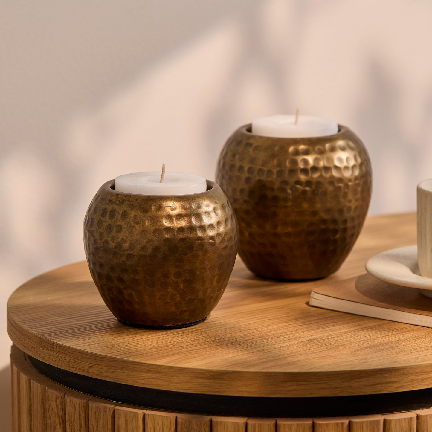 Hale Metal Candle Holder Set - Gold