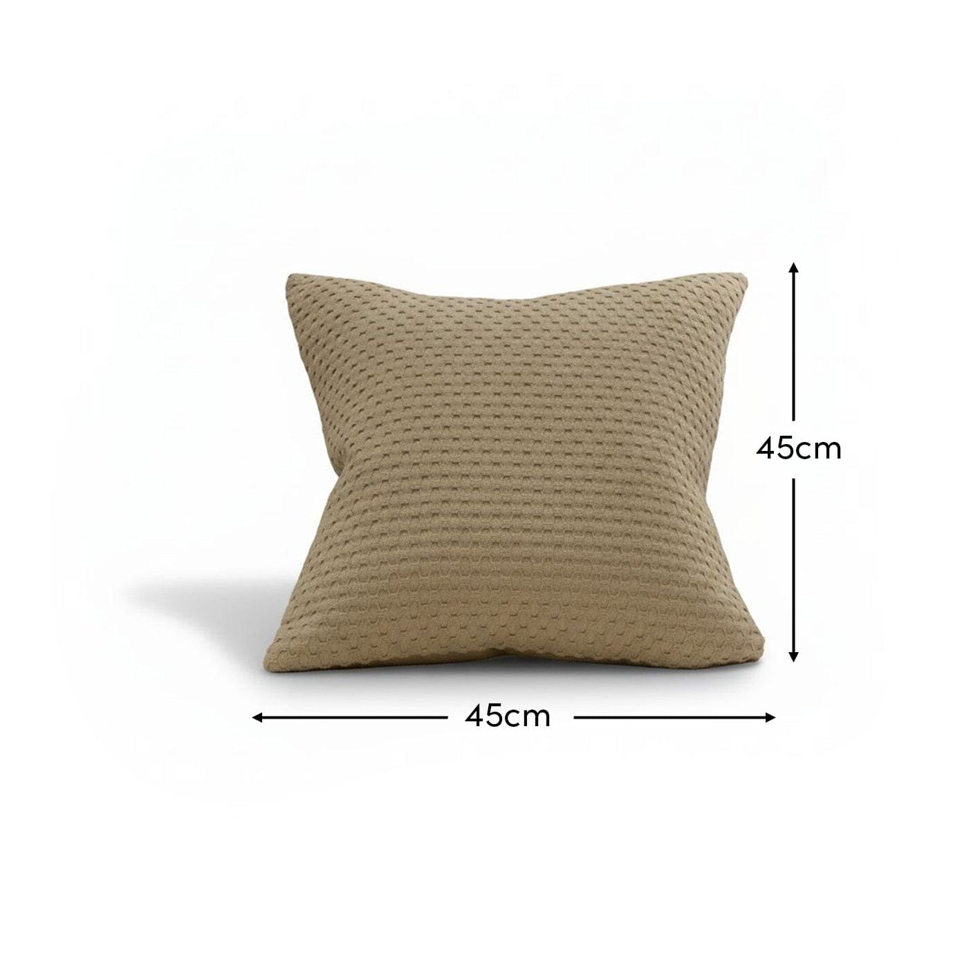 Halford 45 x 45cm Cotton Cushion Cover - Natural - Laura James 