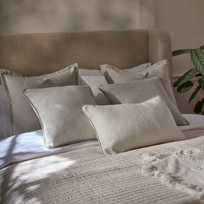 Hannah King Ottoman Bed - Mink Taupe - Laura James