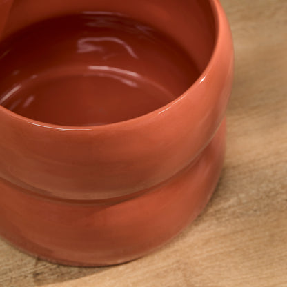 Harlesden 13cm Plant Pot - Paprika - Laura James 