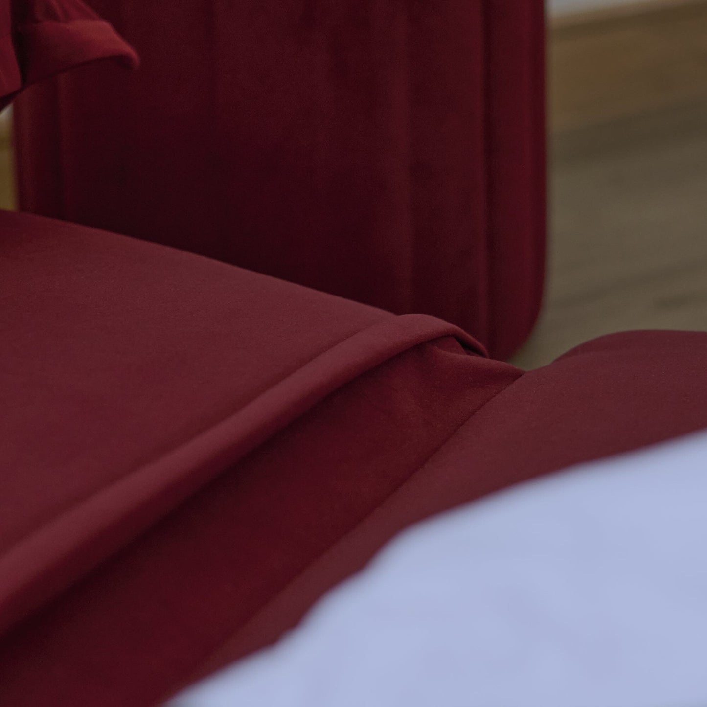 Harlow 2 Seater Double Sofa Bed - Burgundy Red - Laura James