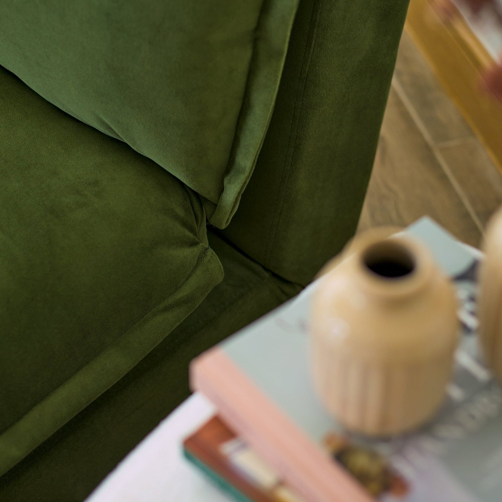 Harlow 2 Seater Double Sofa Bed - Fern Green - Laura James