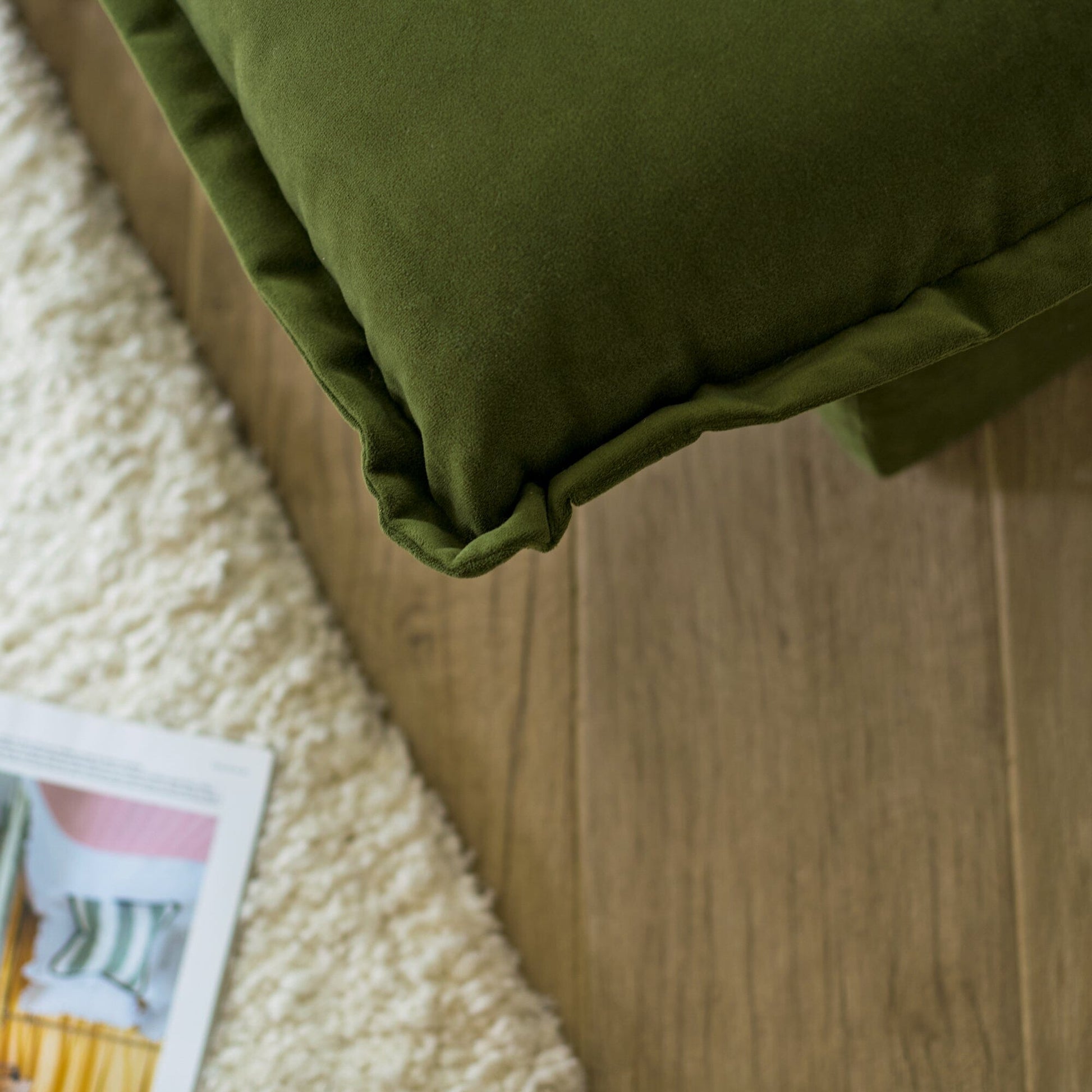 Harlow 2 Seater Double Sofa Bed - Fern Green - Laura James