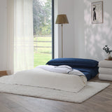 Harlow 2 Seater Double Sofa Bed - Ink Velvet - Laura James