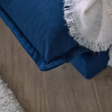 Harlow 2 Seater Double Sofa Bed - Ink Velvet - Laura James