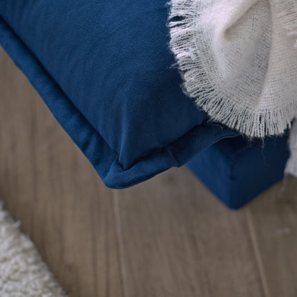 Harlow 2 Seater Double Sofa Bed - Ink Velvet - Laura James