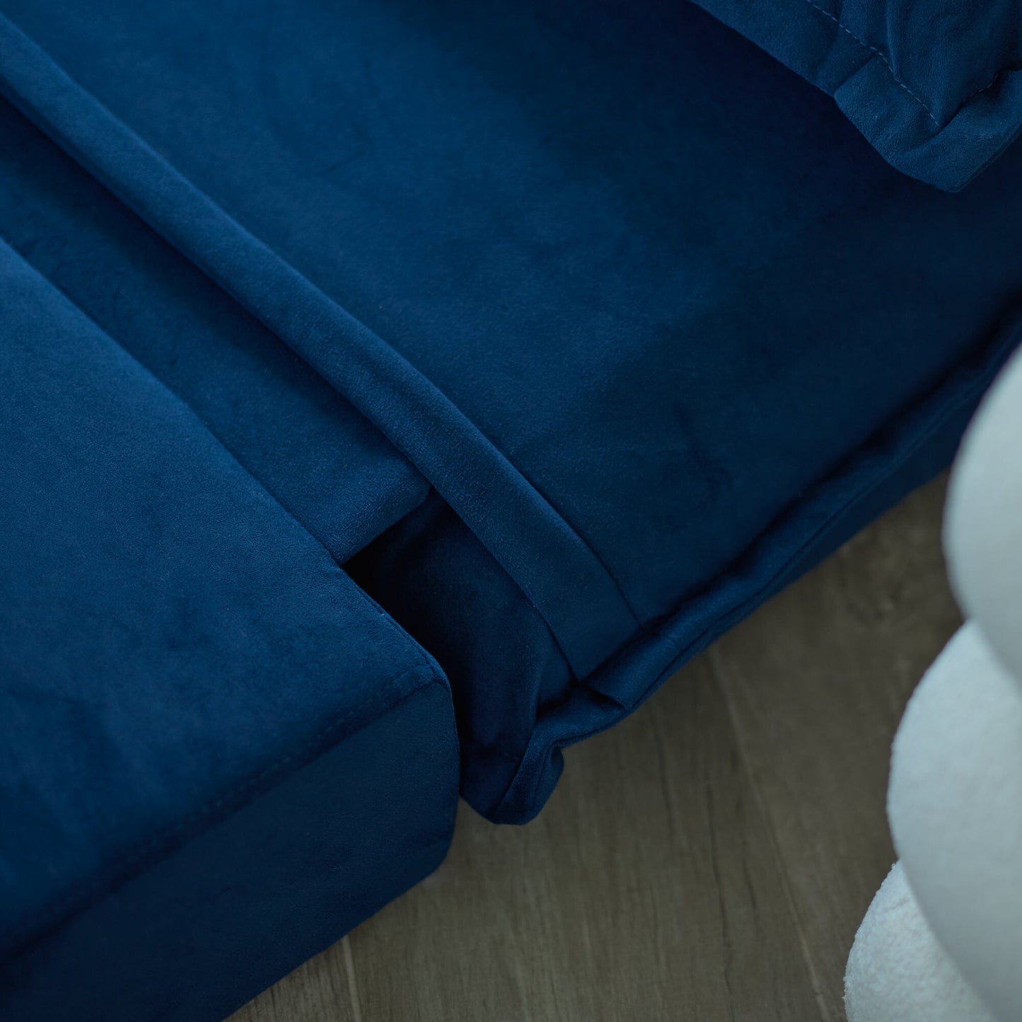 Harlow 2 Seater Double Sofa Bed - Ink Velvet - Laura James