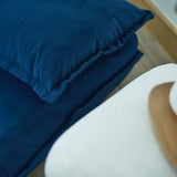 Harlow 2 Seater Double Sofa Bed - Ink Velvet - Laura James