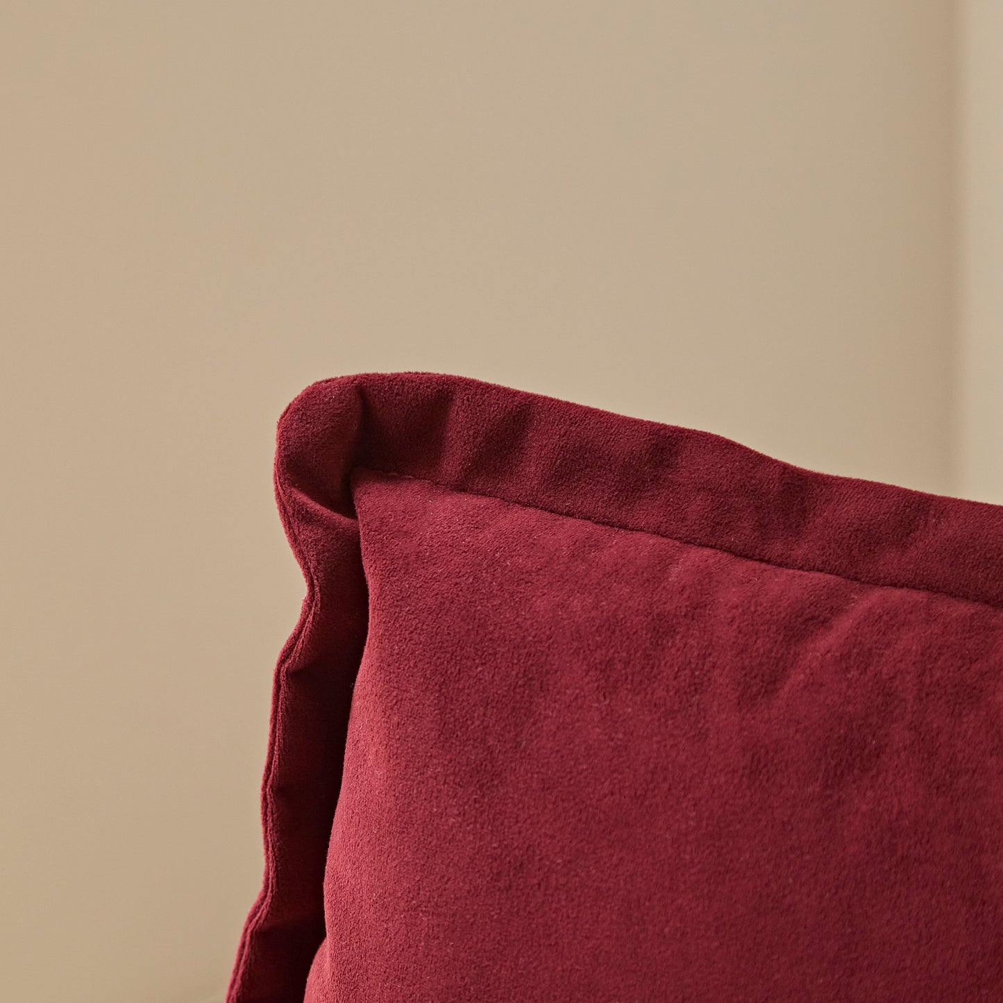 Harlow Single Sofa Bed - Burgundy Red - Laura James