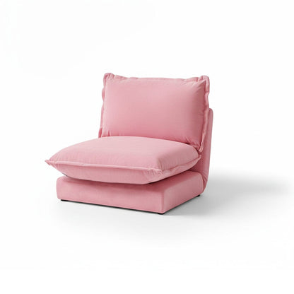 Harlow Single Sofa Bed - Cherry Blossom Pink - Laura James