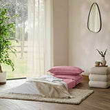 Harlow Single Sofa Bed - Cherry Blossom Pink - Laura James