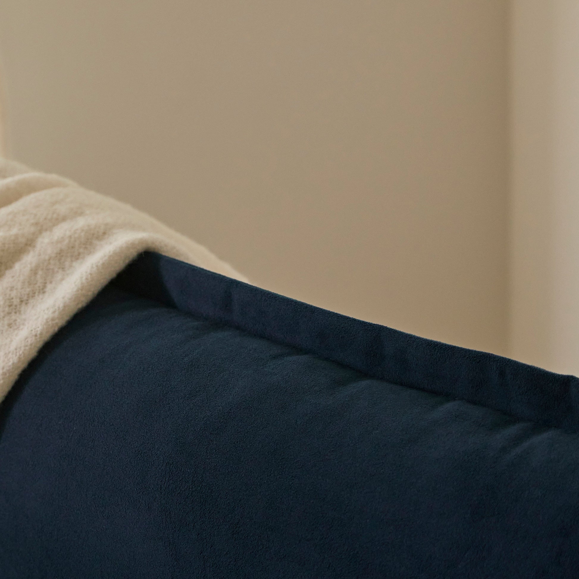 Harlow Single Sofa Bed - Ink Velvet - Laura James