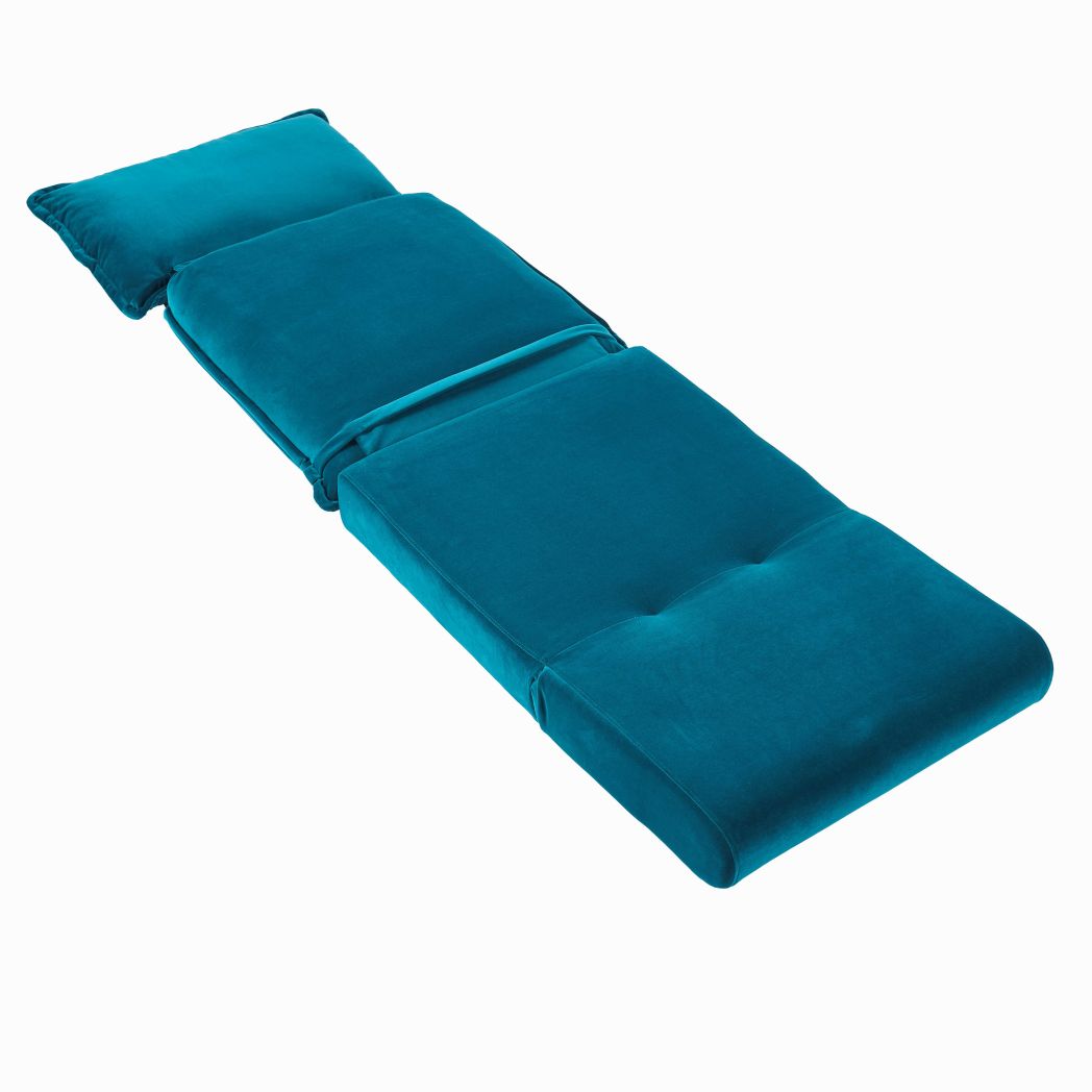 Harlow Single Sofa Bed - Soft Teal - Laura James
