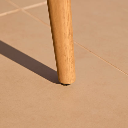 Harlyn 4 Seater Wooden Garden Dining Set with Killian Chairs - 160cm - Laura James