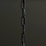 Hatherden 44.5cm Metal Pendant Light - Black - Laura James 