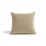 Hayes 45 x 45cm Velvet Cushion Cover - Clay Stripe - Laura James 
