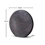 Helland 27cm Metal Ornament - Black Bronze - Laura James 