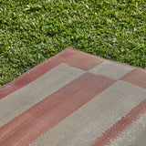 Hemsby 200x290cm Outdoor Rug - Paprika Stripe - LAURA jAMES 
