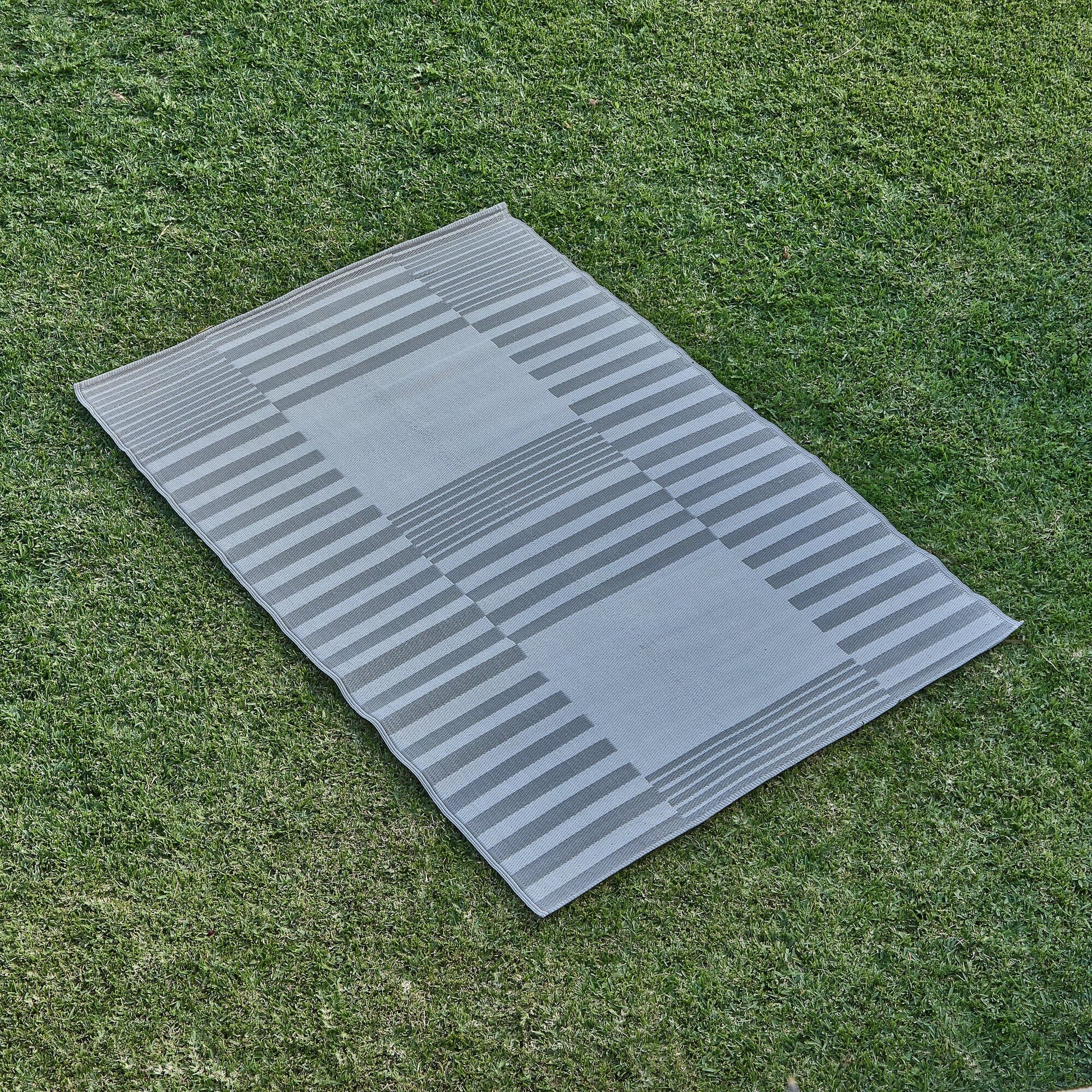 Hemsby 200x 200cm Outdoor Rug - Taupe