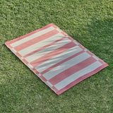 Hemsby 160x230cm Zig Zag Outdoor Rug - Paprika - Laura James 