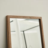 Hensall 140x40cm Wooden Mirror - Natural - Laura James 