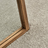 Hensall 140x40cm Wooden Mirror - Natural - Laura James 