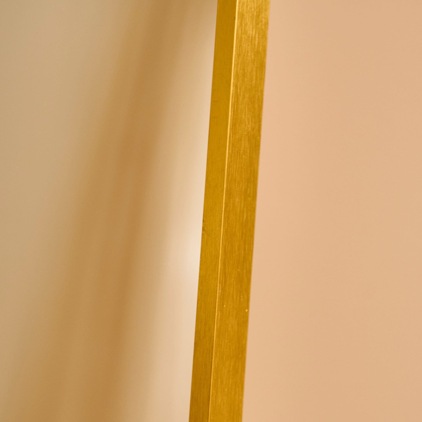 Hensall 150x40cm Metal Free Standing  Mirror - Gold - Laura James