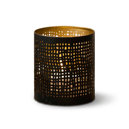 Herriard 10cm Metal Lantern - Bronze - Laura James 