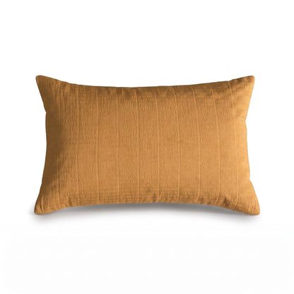 Holbeton 35x55cm Cushion Cover - Amber Yellow Geometric - Laura James 