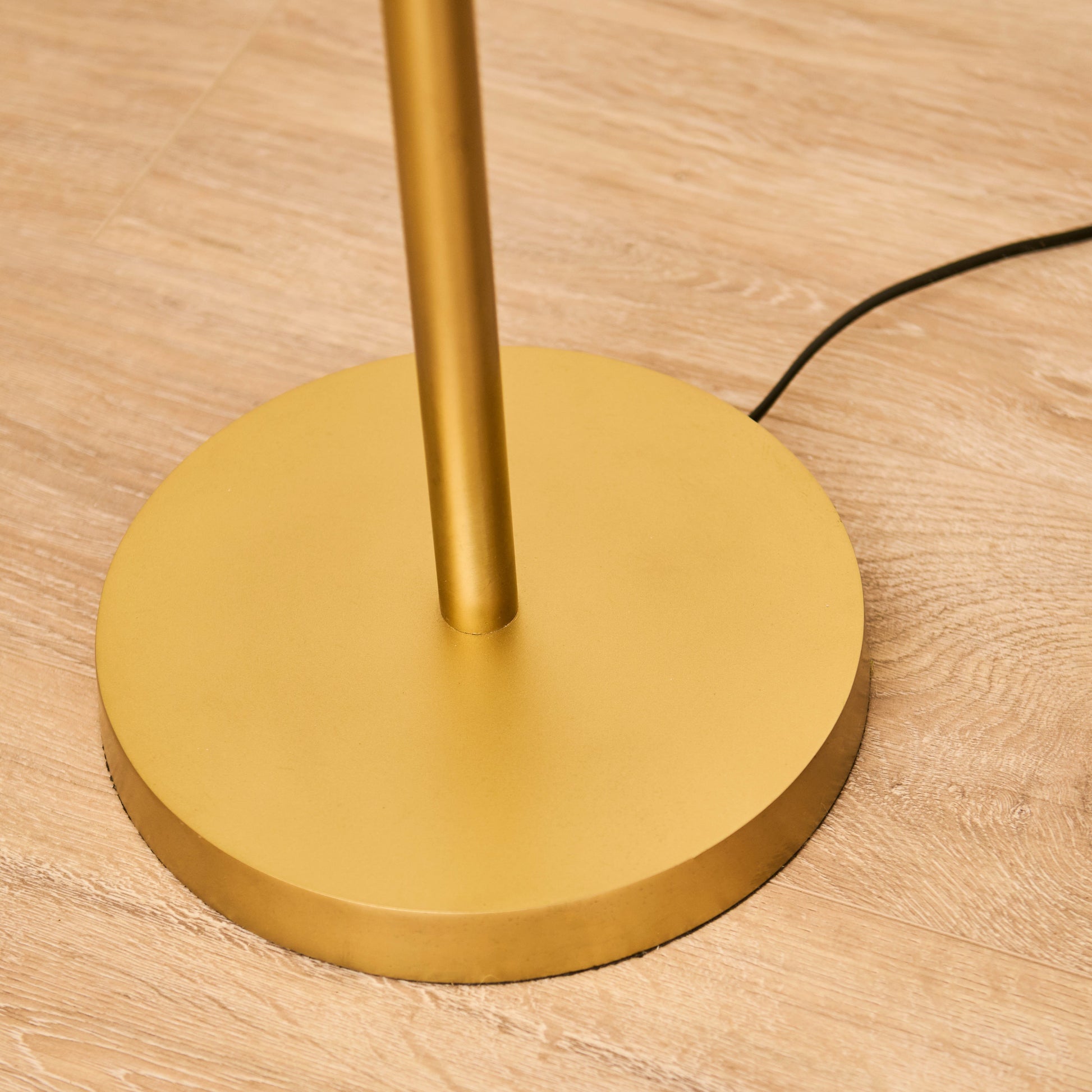 Horton 158cm Metal Floor Lamp - Gold - Laura James