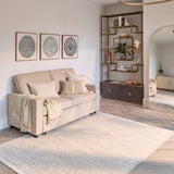 Hugo 2 Seater Sofa Bed - Warm Taupe - Laura James 