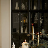 Brockley LED Light Up Houses - Set Of 3 - Glass
