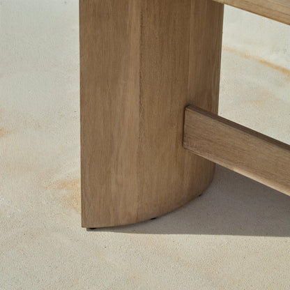 Imani Wooden Garden Coffee Table - Light Brush Acacia - Laura James