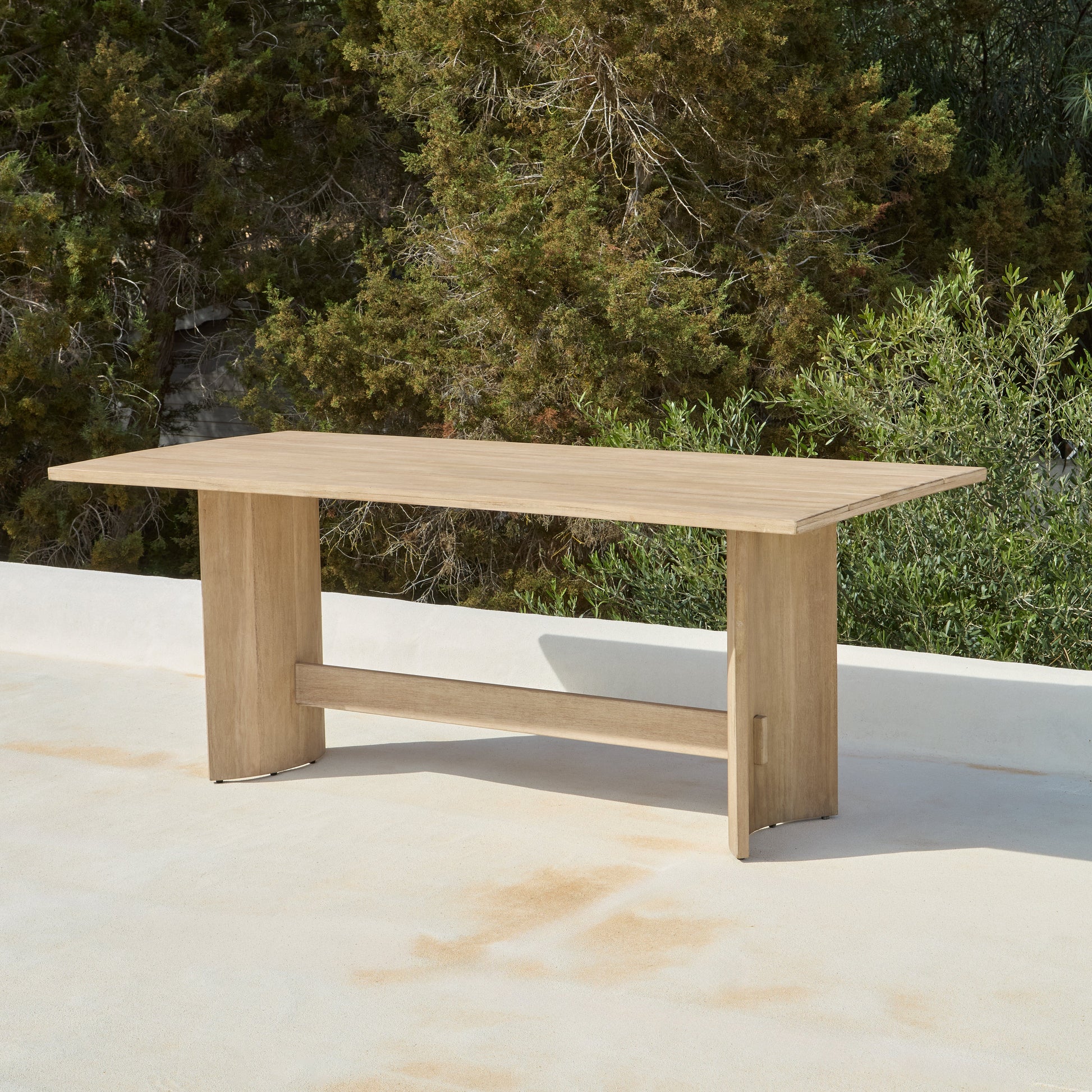 Imani Wooden Garden Coffee Table - Light Brush Acacia - Laura James