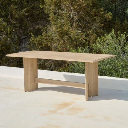 Imani Wooden Garden Coffee Table - Light Brush Acacia - Laura James