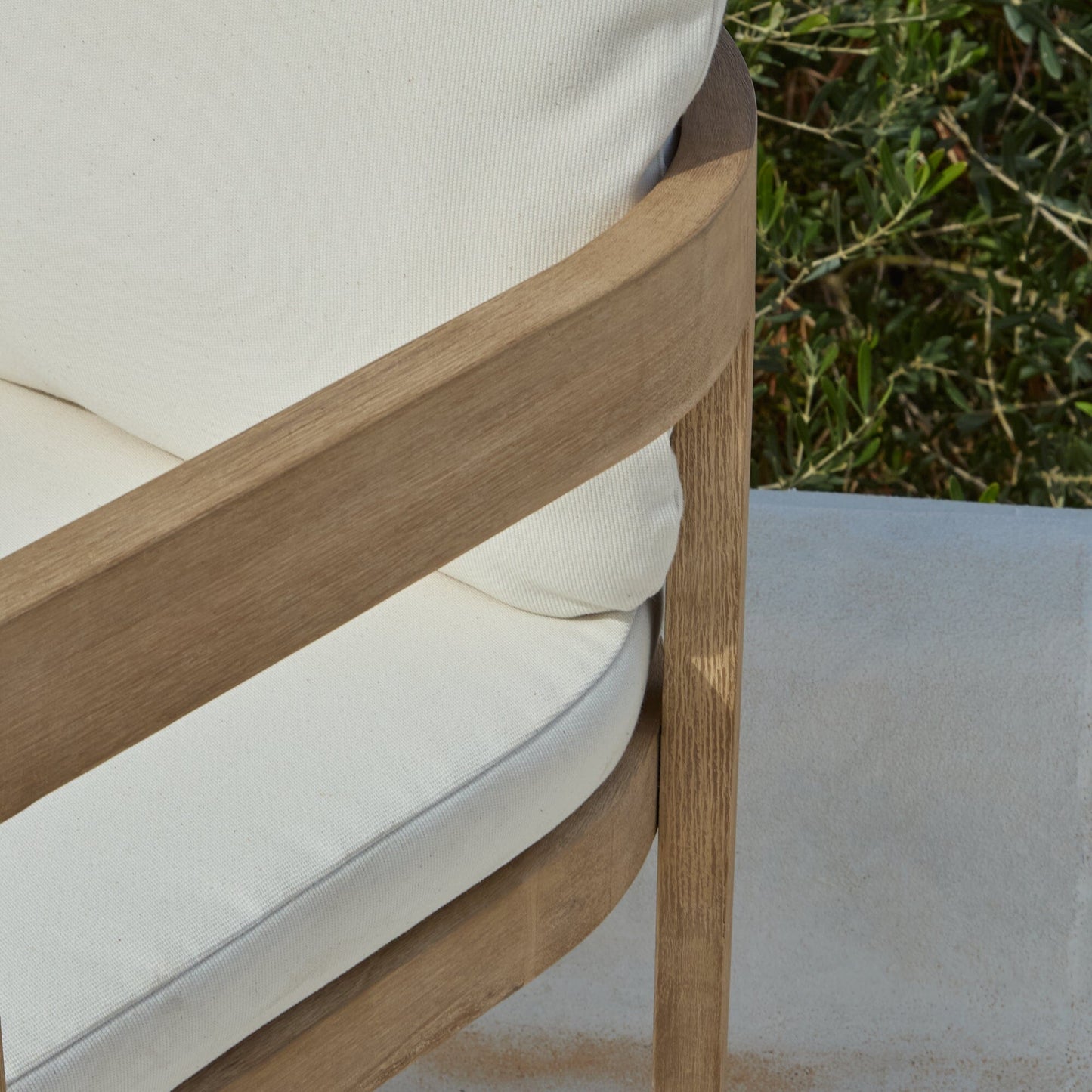 Imani Garden Dining Chair Cushion Covers - Linen - Laura James