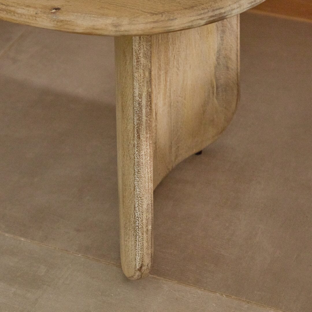 Imogen Chalked Mangowood Coffee Table - Laura James