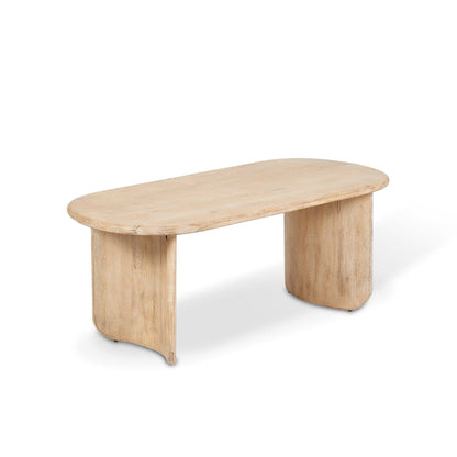 Imogen Chalked Mangowood Coffee Table - Laura James