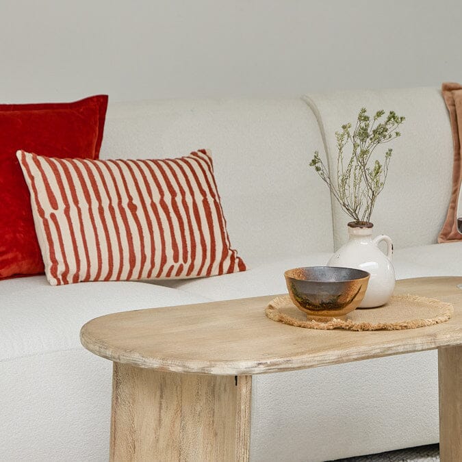 Imogen Chalked Mangowood Coffee Table - Laura James