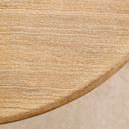 Imogen Chalked Mango Wood Rectangular Dining Table - 190cm - Laura James