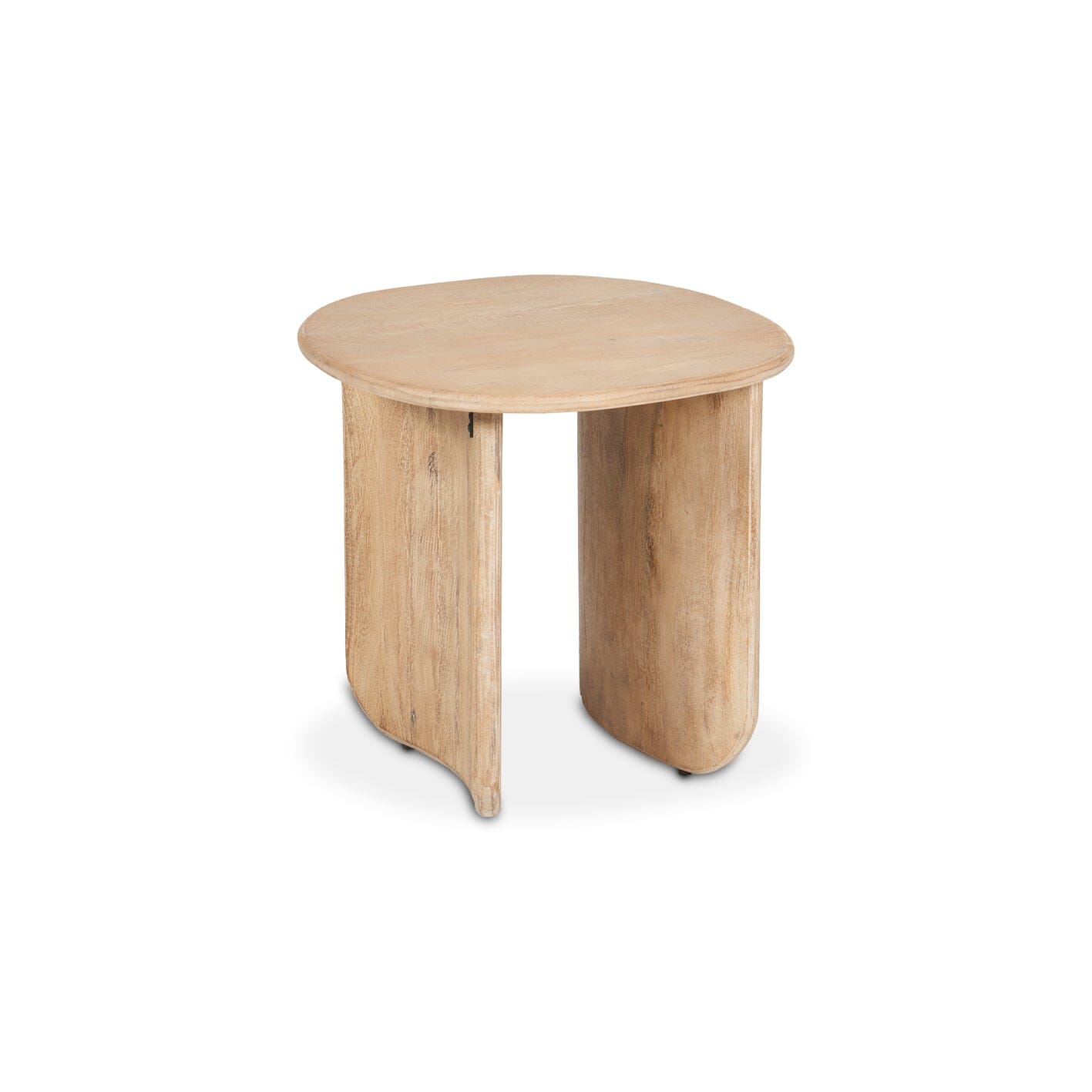 Imogen Chalked Mango Wood Side Table – Laura James