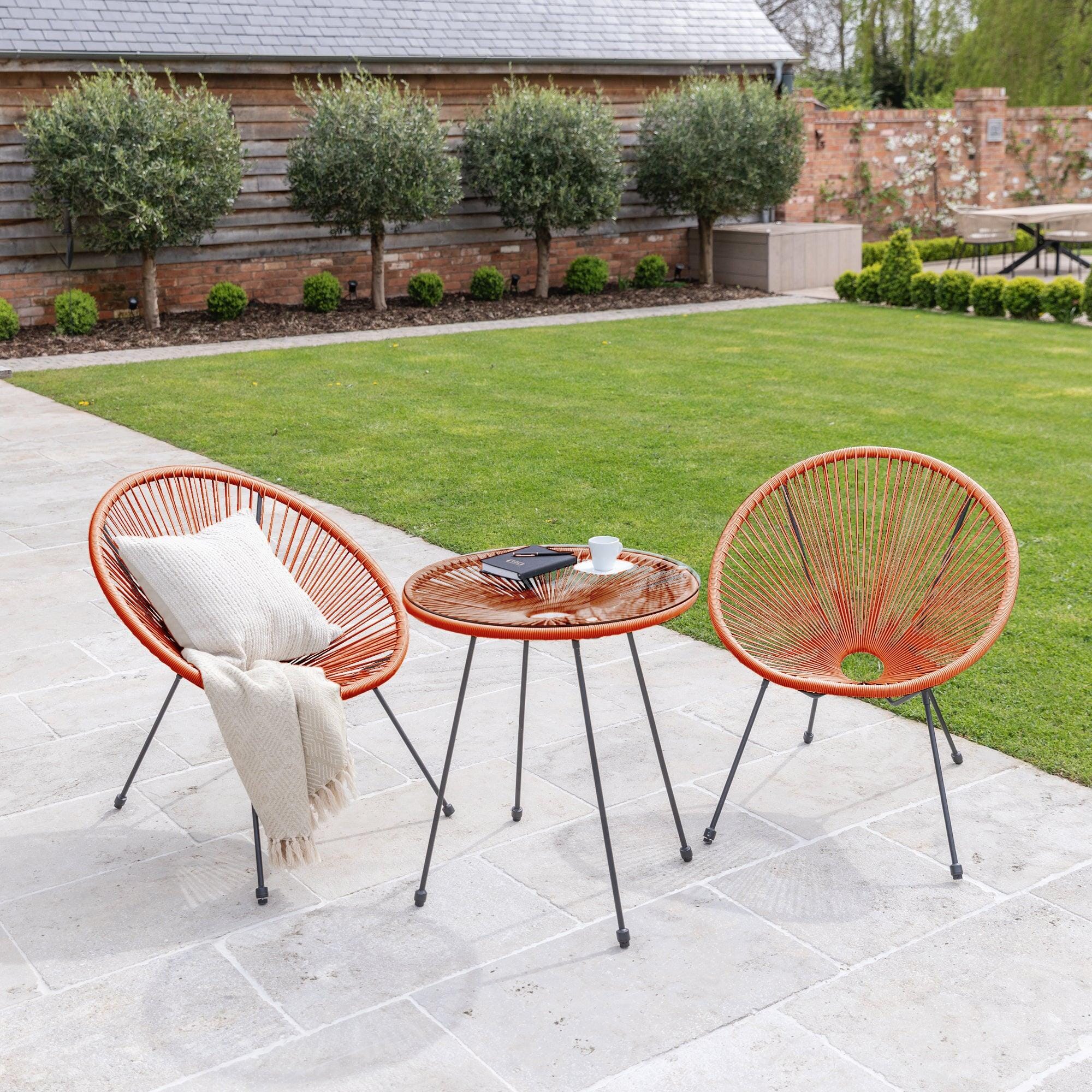 Bistro garden chairs discount