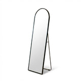 Ingham 145x45cm LED Arch Mirror - Black - Laura James